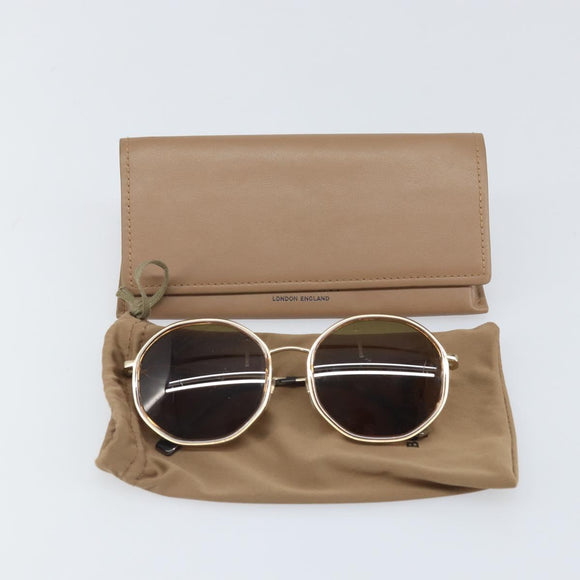BURBERRY Sunglasses plastic Brown Auth BA10545