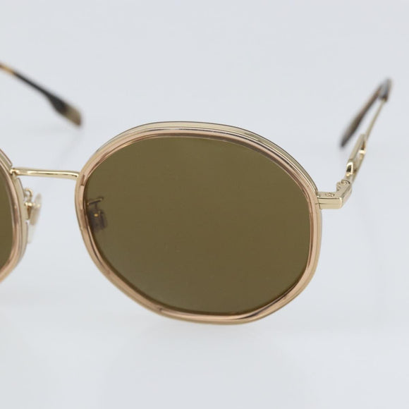 BURBERRY Sunglasses plastic Brown Auth BA10545