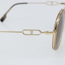 BURBERRY Sunglasses plastic Brown Auth BA10545-7