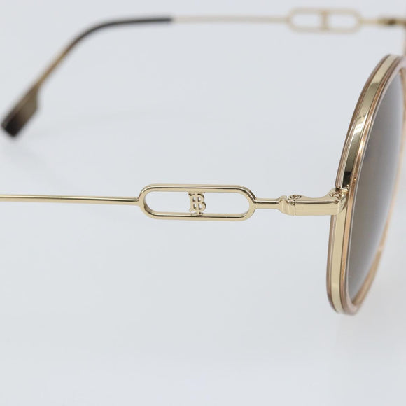 BURBERRY Sunglasses plastic Brown Auth BA10545