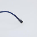 CHANEL Sunglasses metal Blue CC Auth BA10546-9