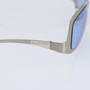 CHANEL Sunglasses metal Blue CC Auth BA10546-7