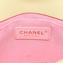 CHANEL Matelasse Chain Shoulder Bag Lamb Skin Yellow Gold CC Auth BA10556SM-24