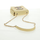 CHANEL Matelasse Chain Shoulder Bag Lamb Skin Yellow Gold CC Auth BA10556SM-8