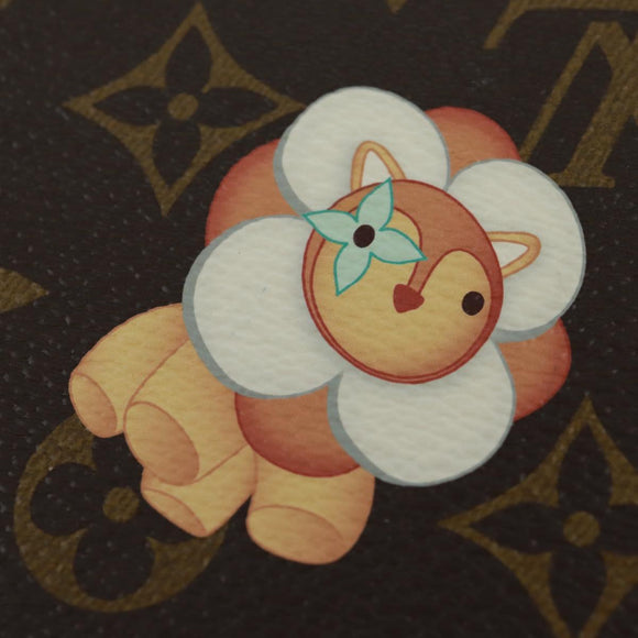 LOUIS VUITTON Vivienne Zippy Wallet Light Blue M12223 LV Auth BA10557SM