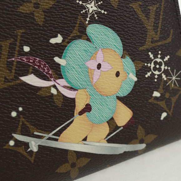 LOUIS VUITTON Vivienne Zippy Wallet Light Blue M12223 LV Auth BA10557SM