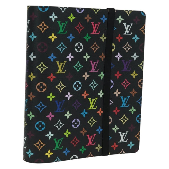 LOUIS VUITTON Multicolor Binder Zwart LV Auth BA10558SM