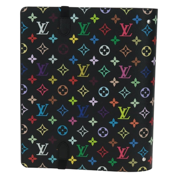 LOUIS VUITTON Multicolor Binder Zwart LV Auth BA10558SM