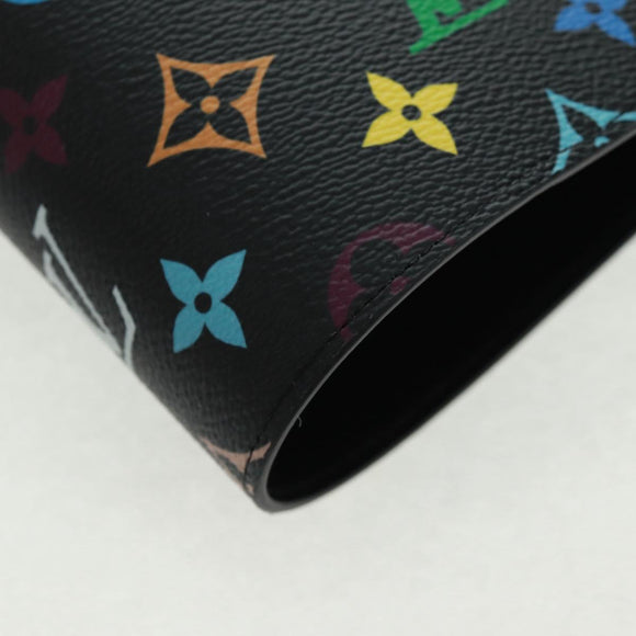 LOUIS VUITTON Multicolor Binder Zwart LV Auth BA10558SM
