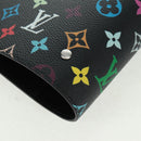 LOUIS VUITTON Multicolor Binder Black LV Auth BA10559SM-16