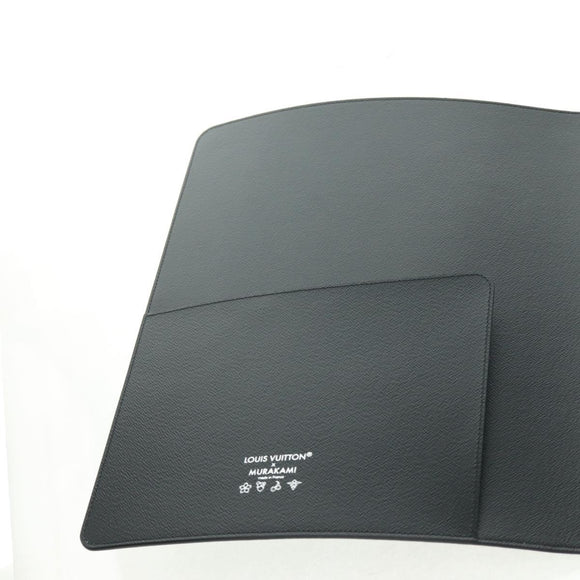 LOUIS VUITTON Multicolor Binder Black LV Auth BA10559SM