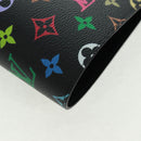 LOUIS VUITTON Multicolor Binder Black LV Auth BA10559SM-7