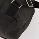 PRADA Backpack Nylon Gray Silver Auth BA10561-18