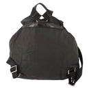 PRADA Backpack Nylon Gray Silver Auth BA10561-2