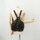 PRADA Backpack Nylon Gray Silver Auth BA10561-32