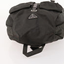 PRADA Backpack Nylon Gray Silver Auth BA10561-6