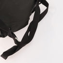 PRADA Backpack Nylon Gray Silver Auth BA10561-8