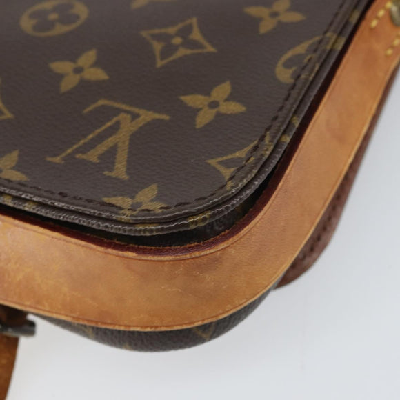 LOUIS VUITTON Monogram Cartouchiere PM Shoulder Bag M51254 LV Auth BA10565