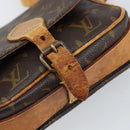 LOUIS VUITTON Monogram Cartouchiere PM Shoulder Bag M51254 LV Auth BA10565-15