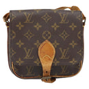 LOUIS VUITTON Monogram Cartouchiere PM Shoulder Bag M51254 LV Auth BA10565-2