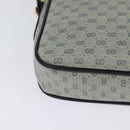 GUCCI Micro GG Supreme Shoulder Bag PVC Navy Gold 007 084 0092 Auth BA1057-16