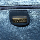 GUCCI Micro GG Supreme Shoulder Bag PVC Navy Gold 007 084 0092 Auth BA1057-9