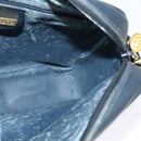 GUCCI Micro GG Supreme Shoulder Bag PVC Navy Gold 007 084 0092 Auth BA1057-18