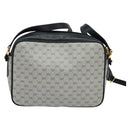 GUCCI Micro GG Supreme Shoulder Bag PVC Navy Gold 007 084 0092 Auth BA1057-2