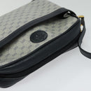 GUCCI Micro GG Supreme Shoulder Bag PVC Navy Gold 007 084 0092 Auth BA1057-6