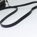 GUCCI Micro GG Supreme Shoulder Bag PVC Navy Gold 007 084 0092 Auth BA1057-7