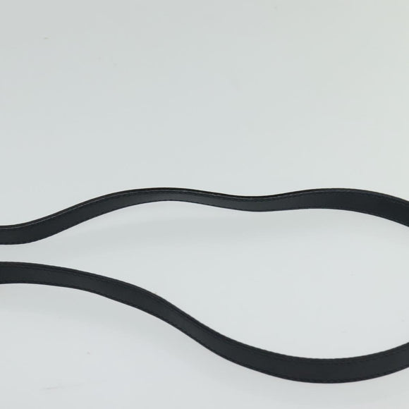 GUCCI Micro GG Supreme Shoulder Bag PVC Navy Gold 007 084 0092 Auth BA1057