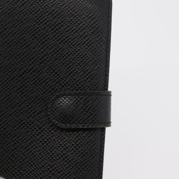 LOUIS VUITTON Taiga Agenda PM Day Planner Cover Epicea R20424 LV Auth BA10570