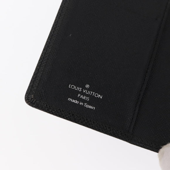 LOUIS VUITTON Taiga Agenda PM Day Planner Cover Epicea R20424 LV Auth BA10570