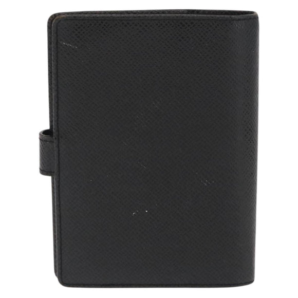 LOUIS VUITTON Taiga Agenda PM Day Planner Cover Epicea R20424 LV Auth BA10570