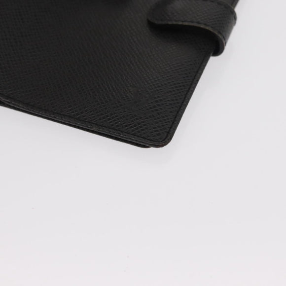 LOUIS VUITTON Taiga Agenda PM Day Planner Cover Epicea R20424 LV Auth BA10570
