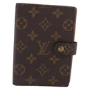 LOUIS VUITTON Monogram Agenda PM Day Planner Cover R20005 LV Auth BA10571-2
