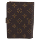 LOUIS VUITTON Monogram Agenda PM Day Planner Cover R20005 LV Auth BA10571-3