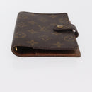 LOUIS VUITTON Monogram Agenda PM Day Planner Cover R20005 LV Auth BA10571-7