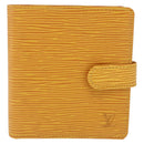 LOUIS VUITTON Epi Porte Billets Compact Bifold Wallet Yellow M63559 Auth BA10574-13