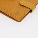 LOUIS VUITTON Epi Porte Billets Compact Bifold Wallet Yellow M63559 Auth BA10574-14