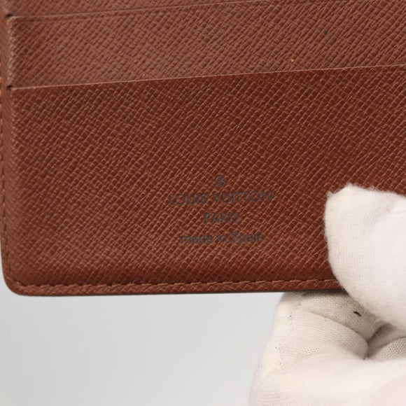 LOUIS VUITTON Monogram Panda Portefeuille Marco Wallet M61666 LV Auth BA10575