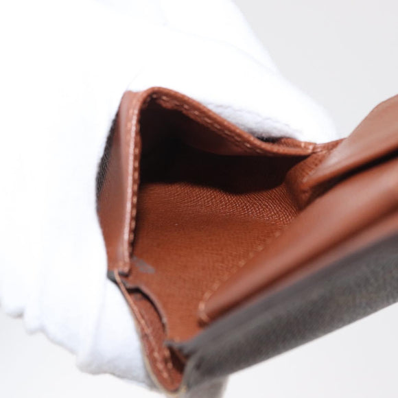 LOUIS VUITTON Monogram Panda Portefeuille Marco Wallet M61666 LV Auth BA10575