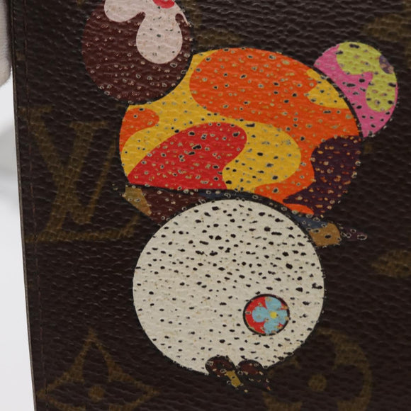 LOUIS VUITTON Monogram Panda Portefeuille Marco Wallet M61666 LV Auth BA10575