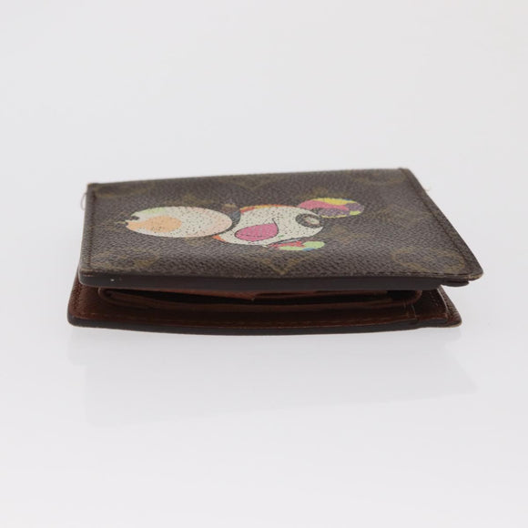 LOUIS VUITTON Monogram Panda Portefeuille Marco Wallet M61666 LV Auth BA10575