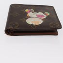 LOUIS VUITTON Monogram Panda Portefeuille Marco Wallet M61666 LV Auth BA10575-7
