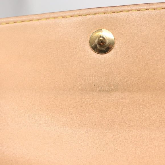 LOUIS VUITTON Multicolor Portefeuille Alexandra Wallet Black M60084 Auth BA10576