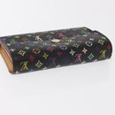 LOUIS VUITTON Multicolor Portefeuille Alexandra Wallet Black M60084 Auth BA10576-6
