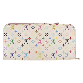 LOUIS VUITTON Multicolor PortefeuilleInsolite Wallet White M93750 Auth BA10578 - 0