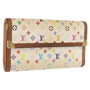 LOUIS VUITTON Multicolor Porte Tresor International Wallet M92659 Auth BA10579-1