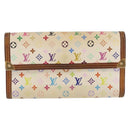 LOUIS VUITTON Multicolor Porte Tresor International Wallet M92659 Auth BA10579-13